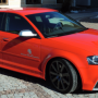 Neues Volksblatt: Eildienst-Audi mit Kanonenkugeleffekt